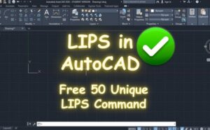 Lips In Autocad