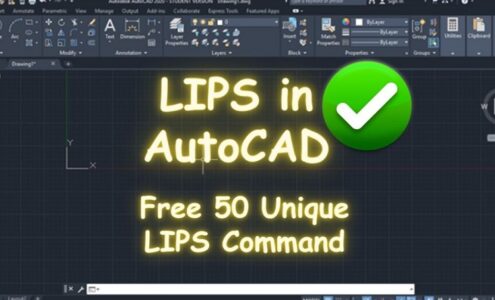 Lips In Autocad