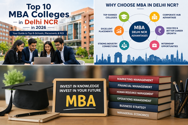 Best MBA Colleges in Delhi NCR 2026 Ranking, Fees & Placement